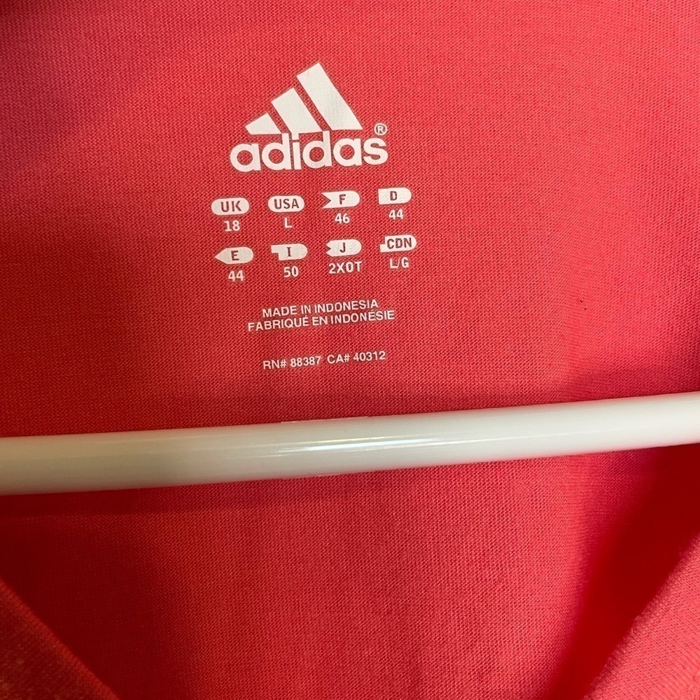 Adidas women’s sleeves v-neck top - Picture 6 of 7